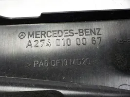 Mercedes-Benz CLK AMG A208 C208 Osłona górna silnika A2740100067