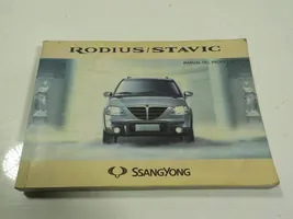 SsangYong Rodius Vyris (-iai) variklio dangčio 