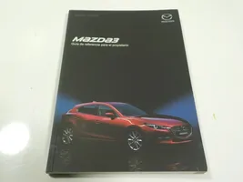 Mazda 3 III Cerniere del vano motore/cofano 