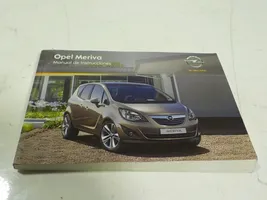 Opel Meriva B Zawiasy pokrywy / maski silnika 