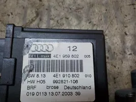 Audi A8 S8 D3 4E Etuoven sähkökäyttöinen ikkunan nostin 4E1959802F