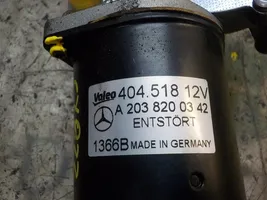 Mercedes-Benz CLK A209 C209 Moteur d'essuie-glace A2038200342