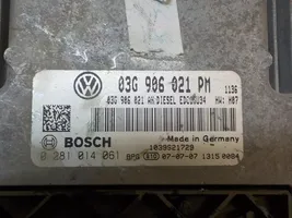 Volkswagen Golf SportWagen Calculateur moteur ECU 