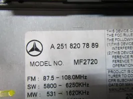 Mercedes-Benz R W251 Moduł / Sterownik dziku audio HiFi A2518209489