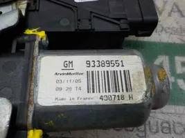 Opel Meriva A Front door manual window regulator 