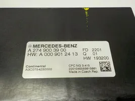 Mercedes-Benz Vito Viano W447 Altre centraline/moduli A2749003900