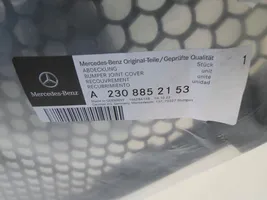 Mercedes-Benz SL R230 Rejilla inferior del parachoques delantero A2308852153