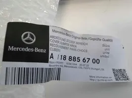Mercedes-Benz CLA C118 X118 Etupuskurin alempi jäähdytinsäleikkö A1188856700