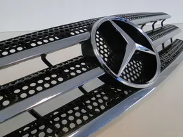 Mercedes-Benz ML W163 Etupuskurin ylempi jäähdytinsäleikkö A1638800185