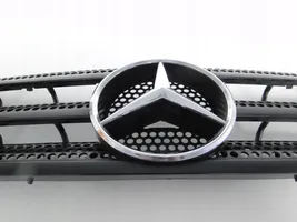 Mercedes-Benz ML W163 Etupuskurin ylempi jäähdytinsäleikkö A1638800185