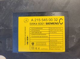 Mercedes-Benz CL C215 Sterownik / Moduł centralnego zamka A2155450032