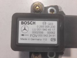Mercedes-Benz E W210 Sensore di imbardata accelerazione ESP 0005422481