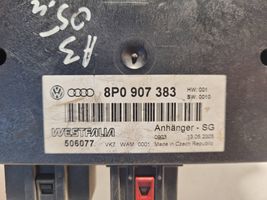 Audi A3 S3 8P Piekabes āķa vadības bloks 8P0907383