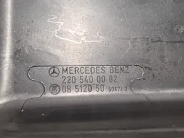 Mercedes-Benz S W220 Couvercle de boîte à fusibles 2205400082