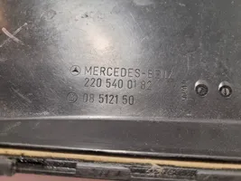 Mercedes-Benz S W220 Ilmansuodattimen kotelon kansi 2205400182