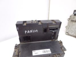 Fiat Panda II Komputer / Sterownik ECU i komplet kluczy 