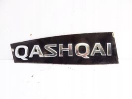 Nissan Qashqai Emblemat / Znaczek tylny / Litery modelu 