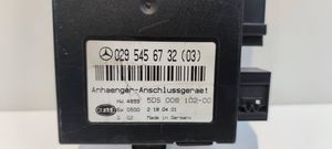 Mercedes-Benz C W203 Module de contrôle crochet de remorque 0295456732