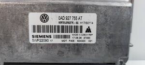 Volkswagen Touareg I Sterownik / Moduł skrzyni biegów 0AD927755AT