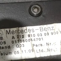 Mercedes-Benz E W212 Copertura ripiano portaoggetti A2128100409