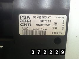 Citroen Xsara Picasso Unité de contrôle climatique 96450543xt