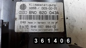 Audi TT Mk1 Centralina del climatizzatore 8N0820043A DEFECT