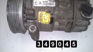 Peugeot 207 Ilmastointilaitteen kompressorin pumppu (A/C) 1400hdi