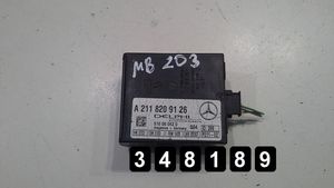 Mercedes-Benz C W203 Sterownik / Moduł ECU 2118209126