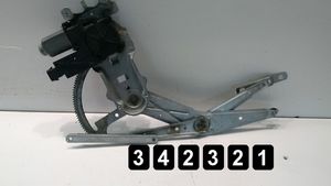 Opel Meriva A Front door window regulator with motor 93389552