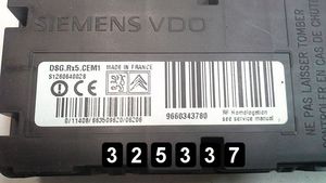 Peugeot 607 Calculateur moteur ECU 9660343780