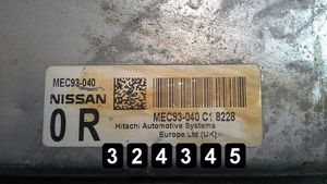Nissan Note (E11) Variklio valdymo blokas MEC93-040