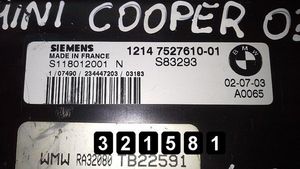 Mini One - Cooper Cabrio R52 Calculateur moteur ECU 1214752761001