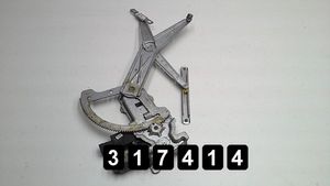 Opel Meriva A Front door window regulator with motor 93389552