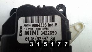 Mini One - Cooper R57 Tuloilmaventtiilin käyttömoottori 3422659