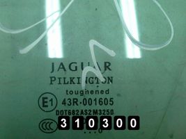 Jaguar XF priekšējo durvju stikls (četrdurvju mašīnai) 43R-001605
