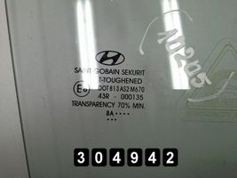 Hyundai i10 Vitre de fenêtre porte avant (4 portes) 43r-000135