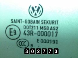 Volkswagen Scirocco Etuoven ikkunalasi, neliovinen malli 43R-000017