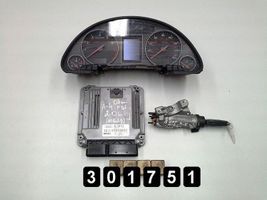 Audi A4 S4 B6 8E 8H Variklio valdymo blokas 0261S01023