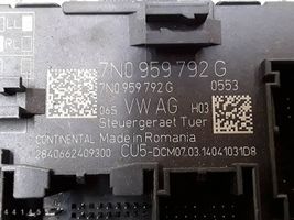 Volkswagen Polo V 6R Durų elektronikos valdymo blokas 7N0959792G