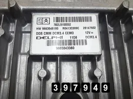 Citroen C5 Kit centralina motore ECU e serratura 