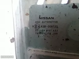 Nissan Pulsar Szyba drzwi tylnych e643r006723