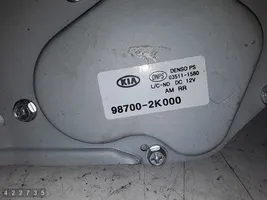 KIA Soul Moteur d'essuie-glace 98700-2K000