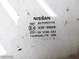 Nissan Qashqai+2 Szyba drzwi tylnych e643r00048