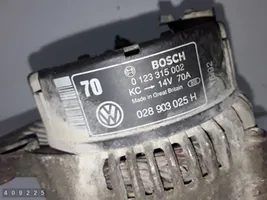 Volkswagen PASSAT B5 Generatore/alternatore 0123315002