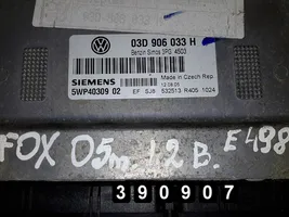 Volkswagen Fox Kit centralina motore ECU e serratura 03d906033h