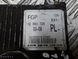 Opel Zafira B Module de contrôle de boîte de vitesses ECU 12992728