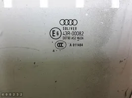 Audi A4 S4 B6 8E 8H Pagrindinis priekinių durų stiklas (dvidurio) e643r00082