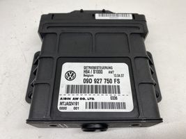 Audi Q7 4L Module de contrôle de boîte de vitesses ECU 09D927750FS