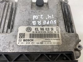 Skoda Superb B6 (3T) Centralina/modulo motore ECU 03L906018SR