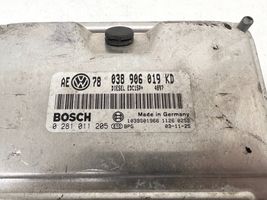 Volkswagen PASSAT B5.5 Sterownik / Moduł ECU 038906019KD